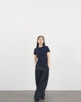Logo T-Shirt 02 圓領品牌T恤-Navy