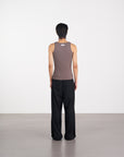 Cutaway Shoulder Tank 削肩背心 - GREY