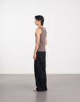 Cutaway Shoulder Tank 削肩背心 - GREY