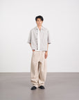 Asymmetric Seam Denim Shirt 不對稱結構牛仔襯衫 - GREY