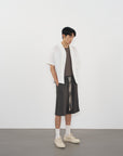 Cargo Sweat Shorts 工裝口袋短褲-Gray