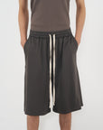 Cargo Sweat Shorts 工裝口袋短褲-Gray