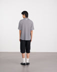 Jacquard Zip Shirt 緹花針織POLO 衫 - Grey