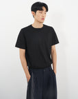 Logo T-Shirt 02 圓領品牌T恤-Black