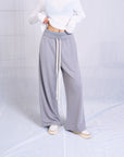 Sweat Pants 雙腰頭棉褲 - Black/Grey