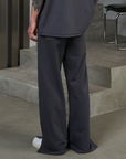 Neutrals Split Pants-Gray