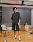 Neutrals Wide Tee - Gray