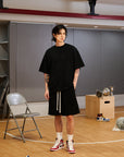 Neutrals Wide Tee - Black
