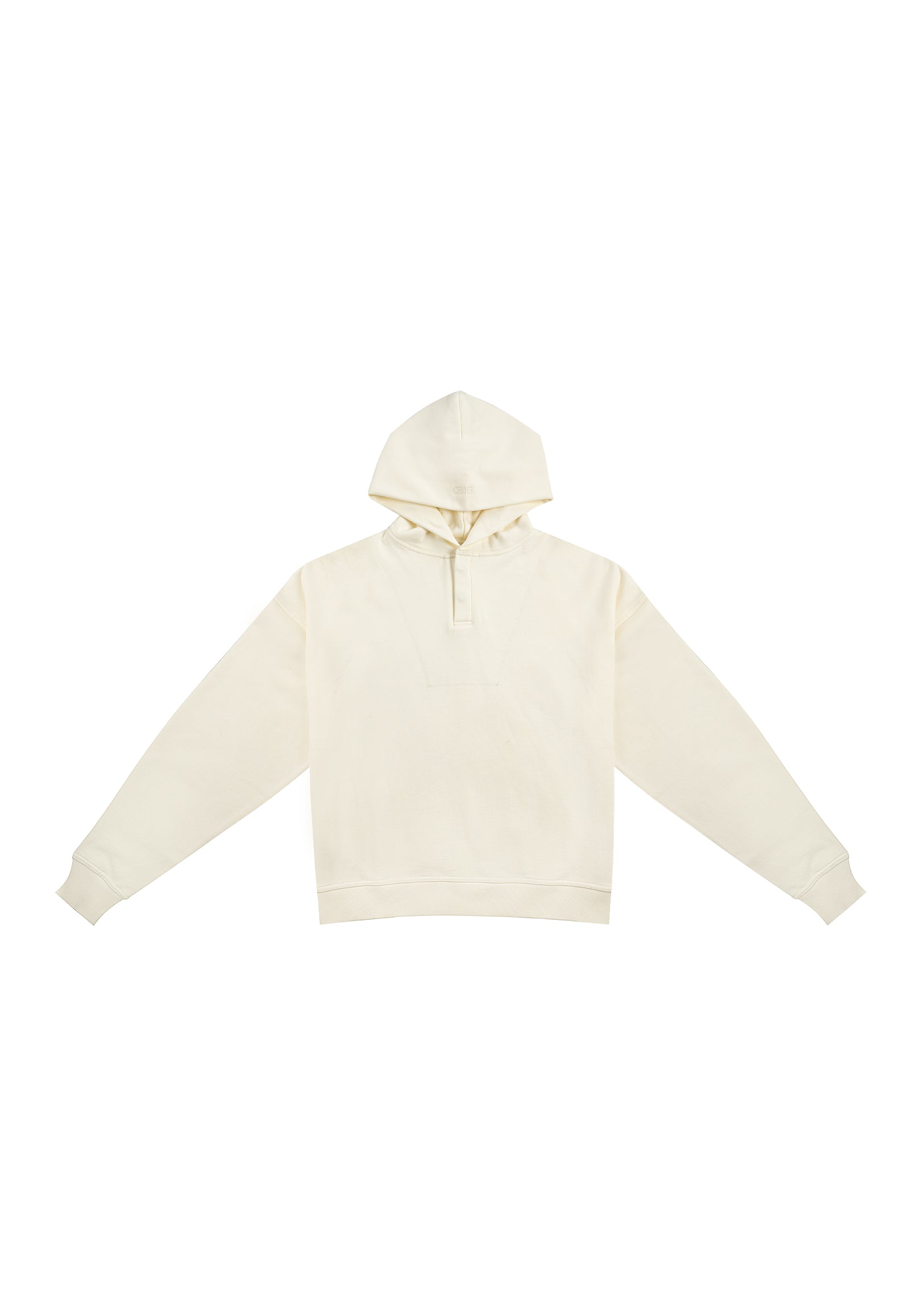 Neutrals Panel Hoodie - Beige