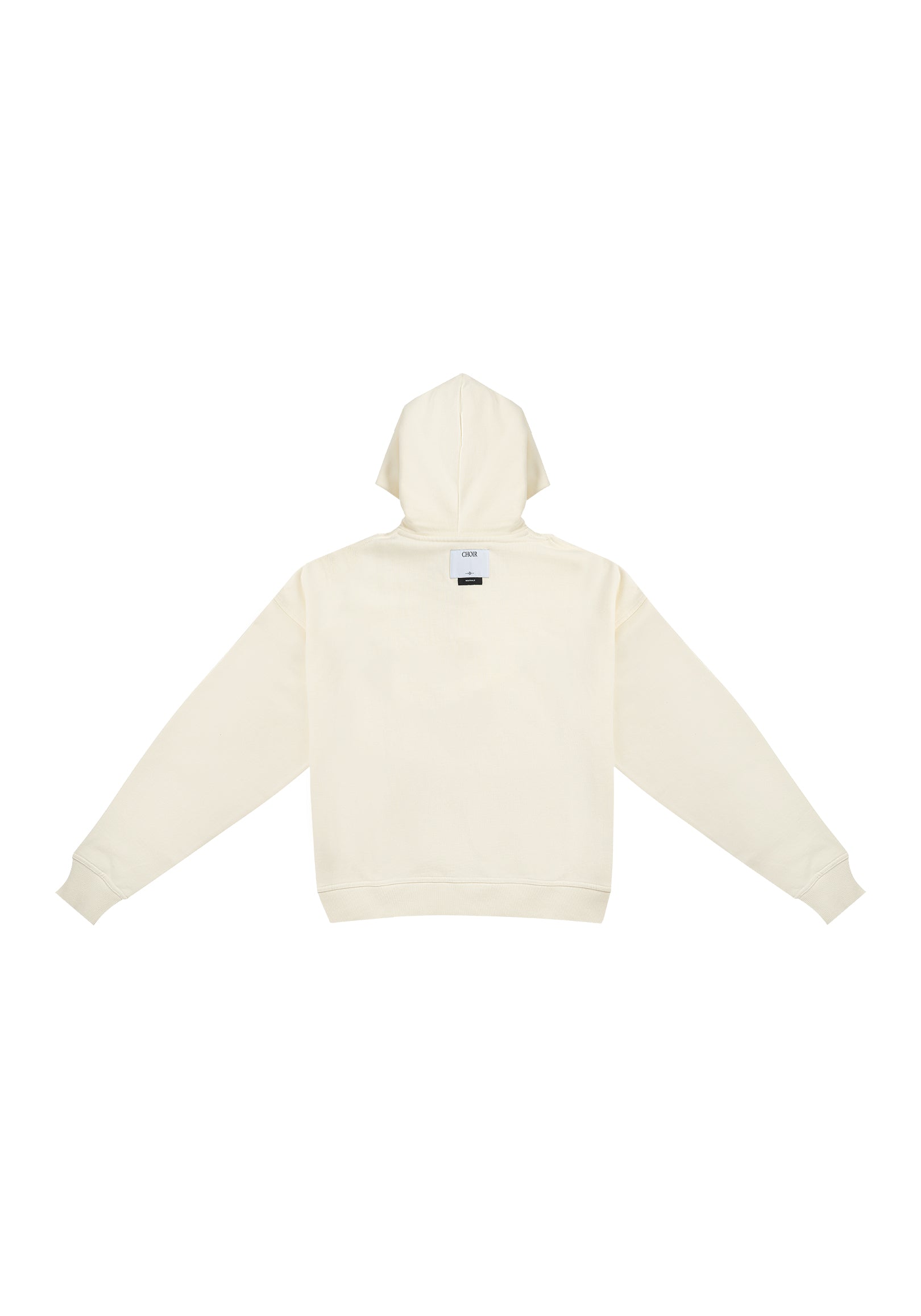 Neutrals Panel Hoodie - Beige
