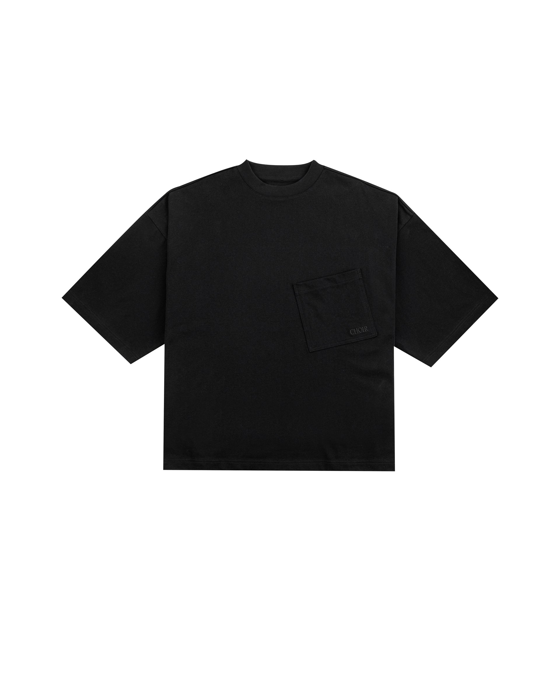 NEUTRALS Pocket Tee - Black