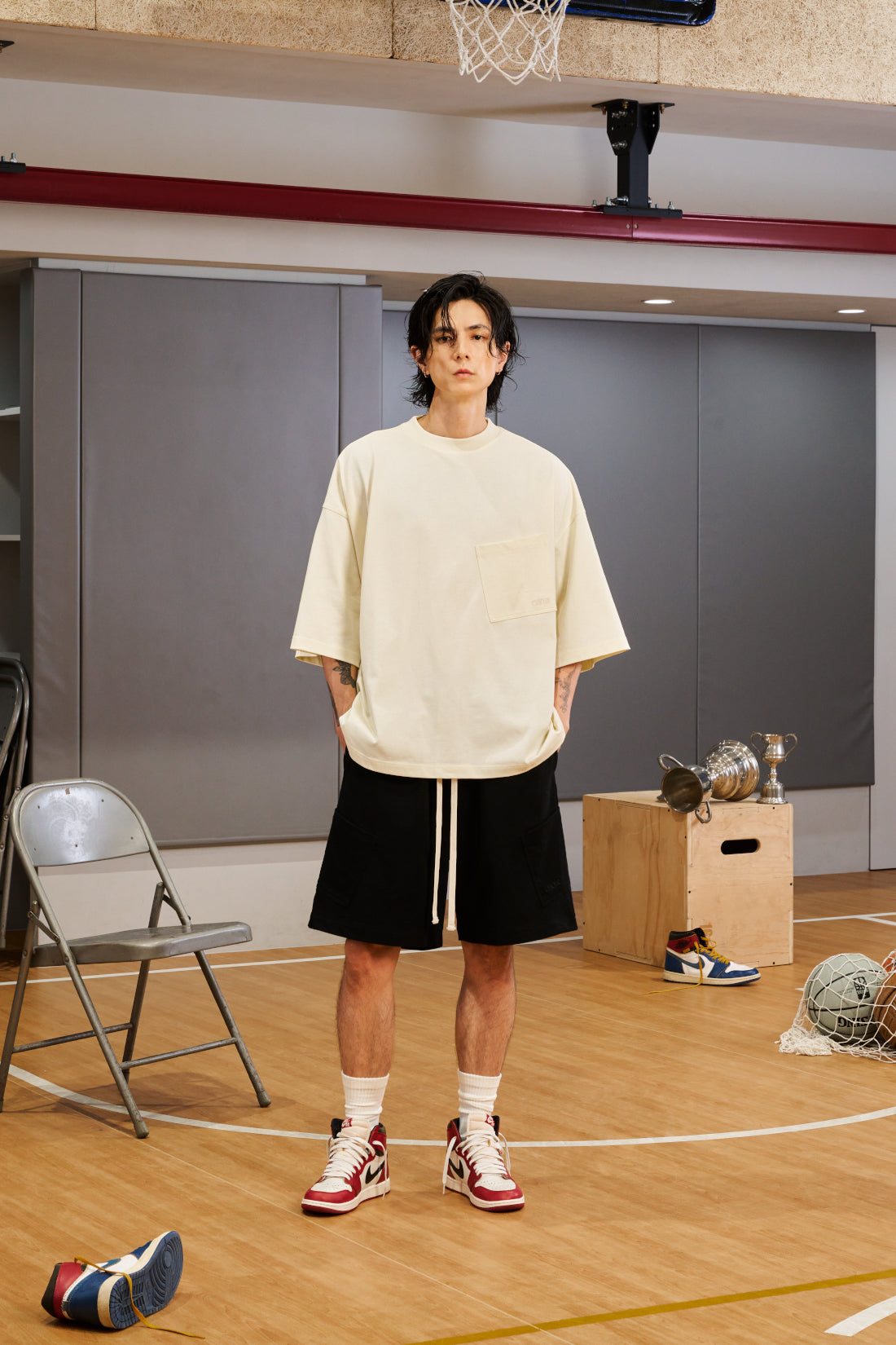 NEUTRALS Pocket Tee - Beige