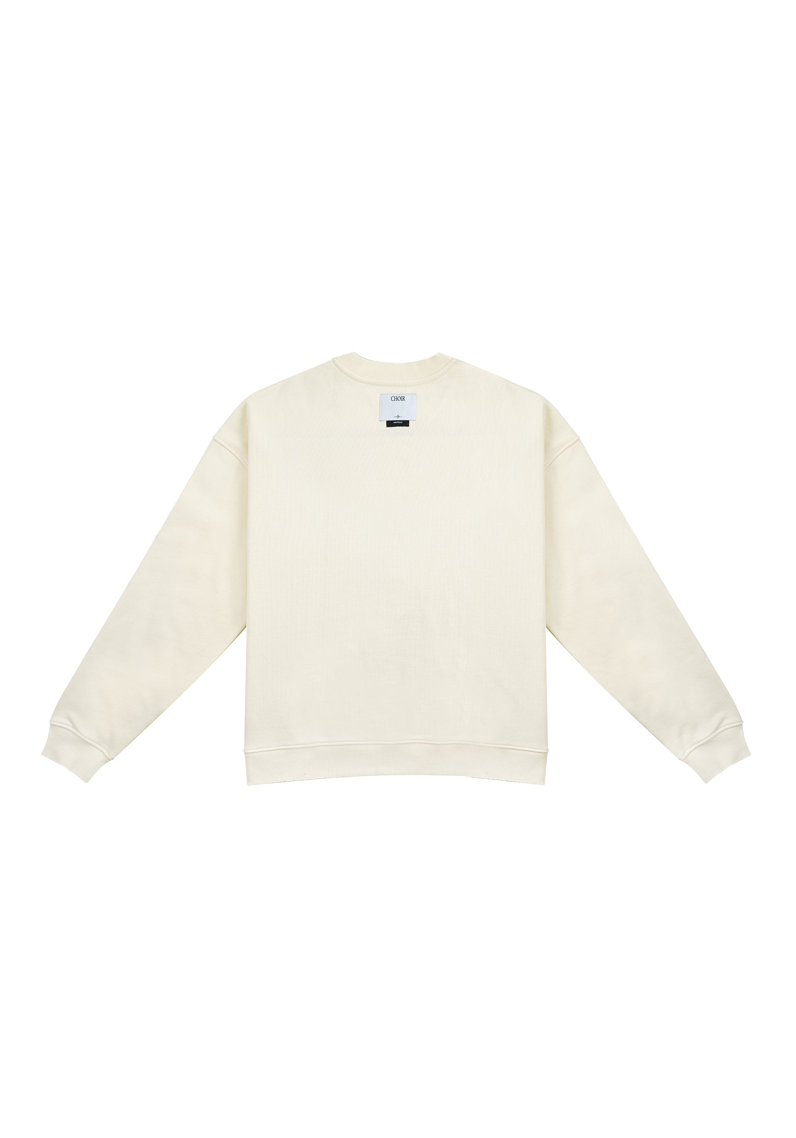 Neutrals Square  Collar Crew Neck - Beige