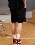 NEUTRALS Sweat Mesh Shorts - Black