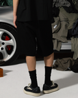 Twist shorts-Black