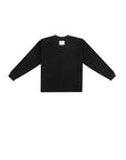 Neutrals Wide Long Tee - Black