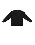Neutrals Wide Long Tee - Black