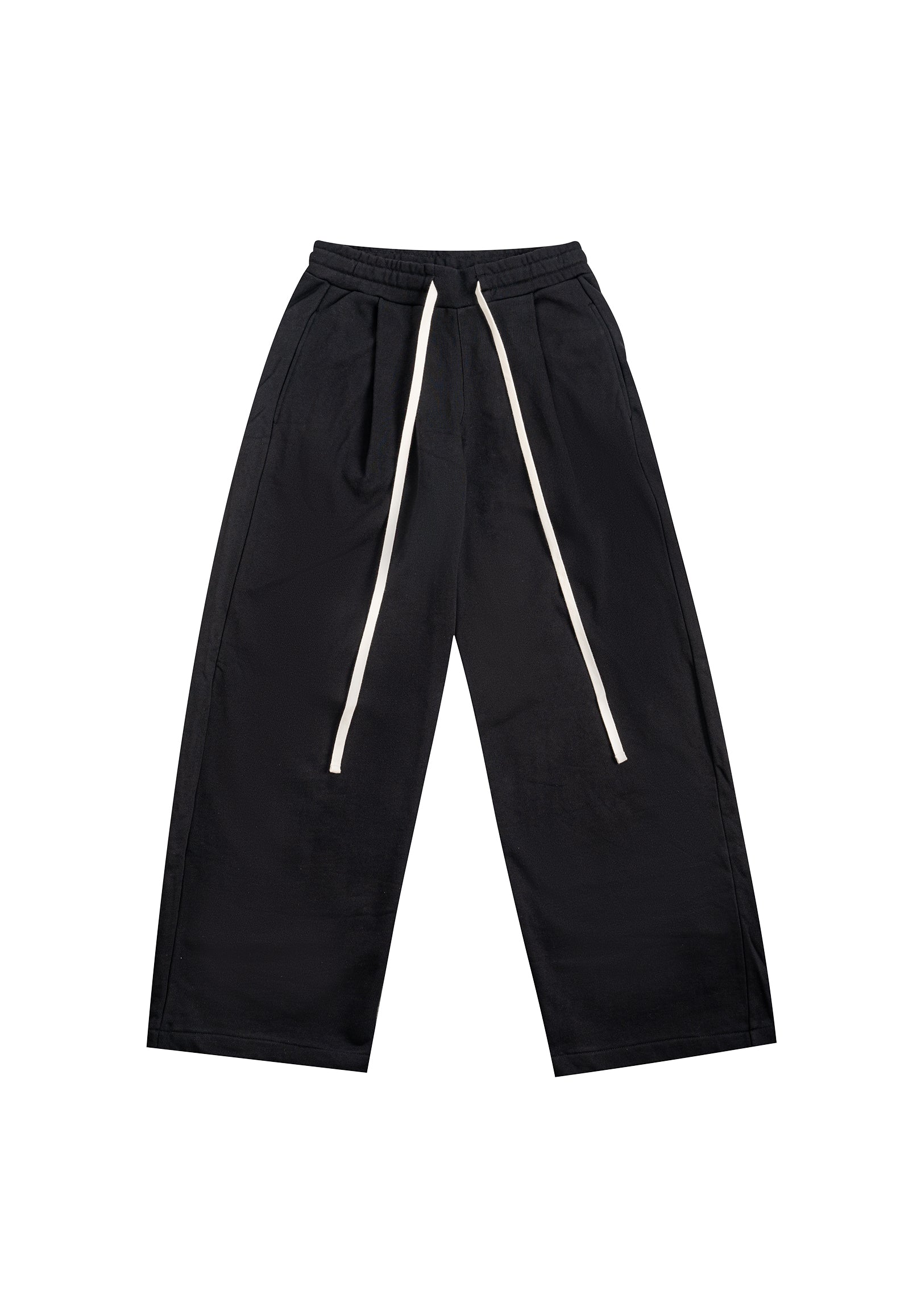 Neutrals Wide Sweatpants - Black