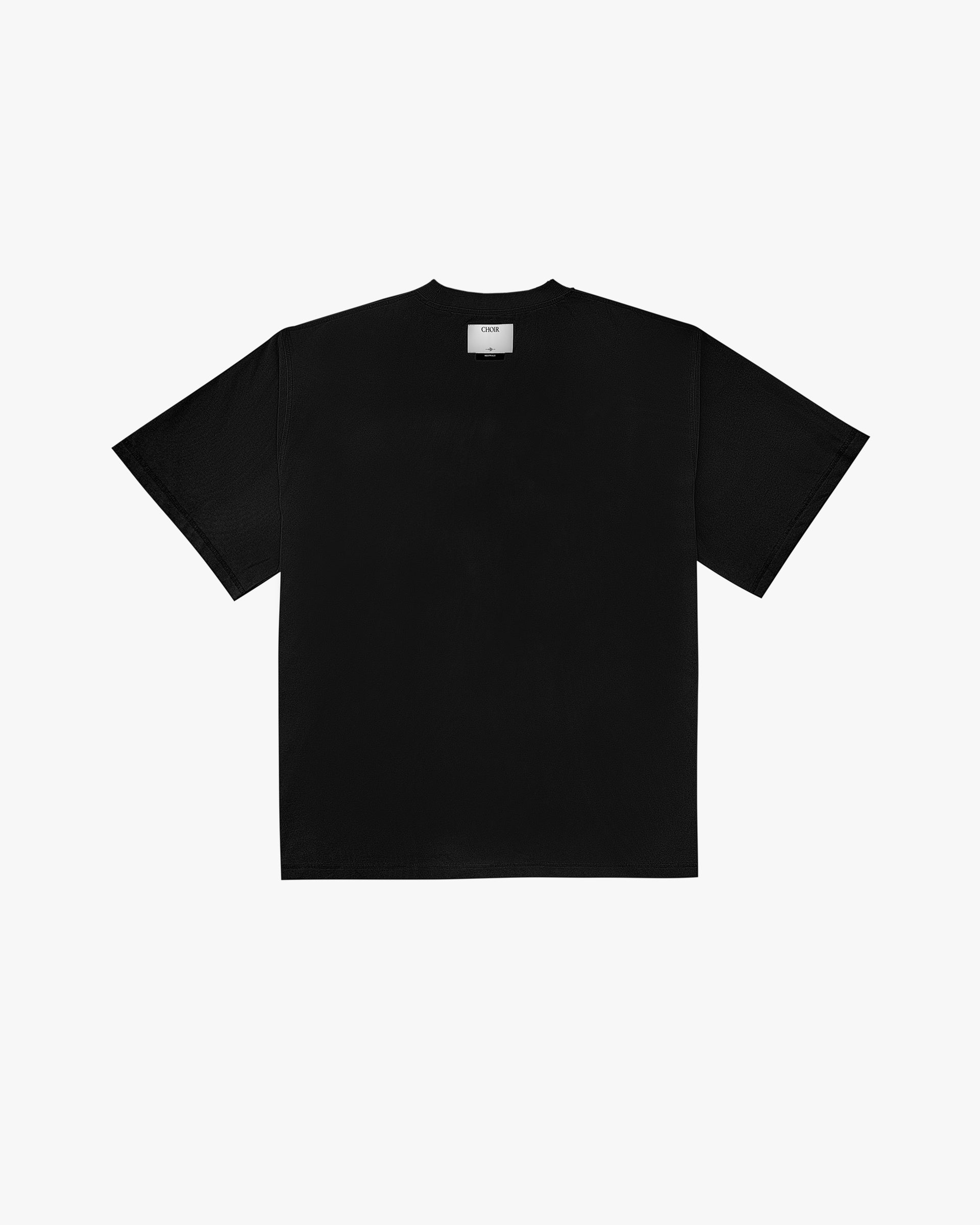 Neutrals Wide Tee - Black