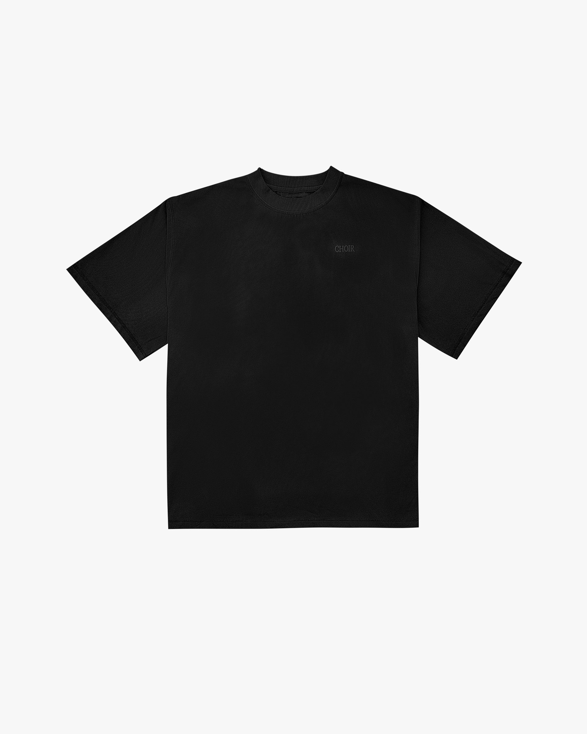 Neutrals Wide Tee - Black