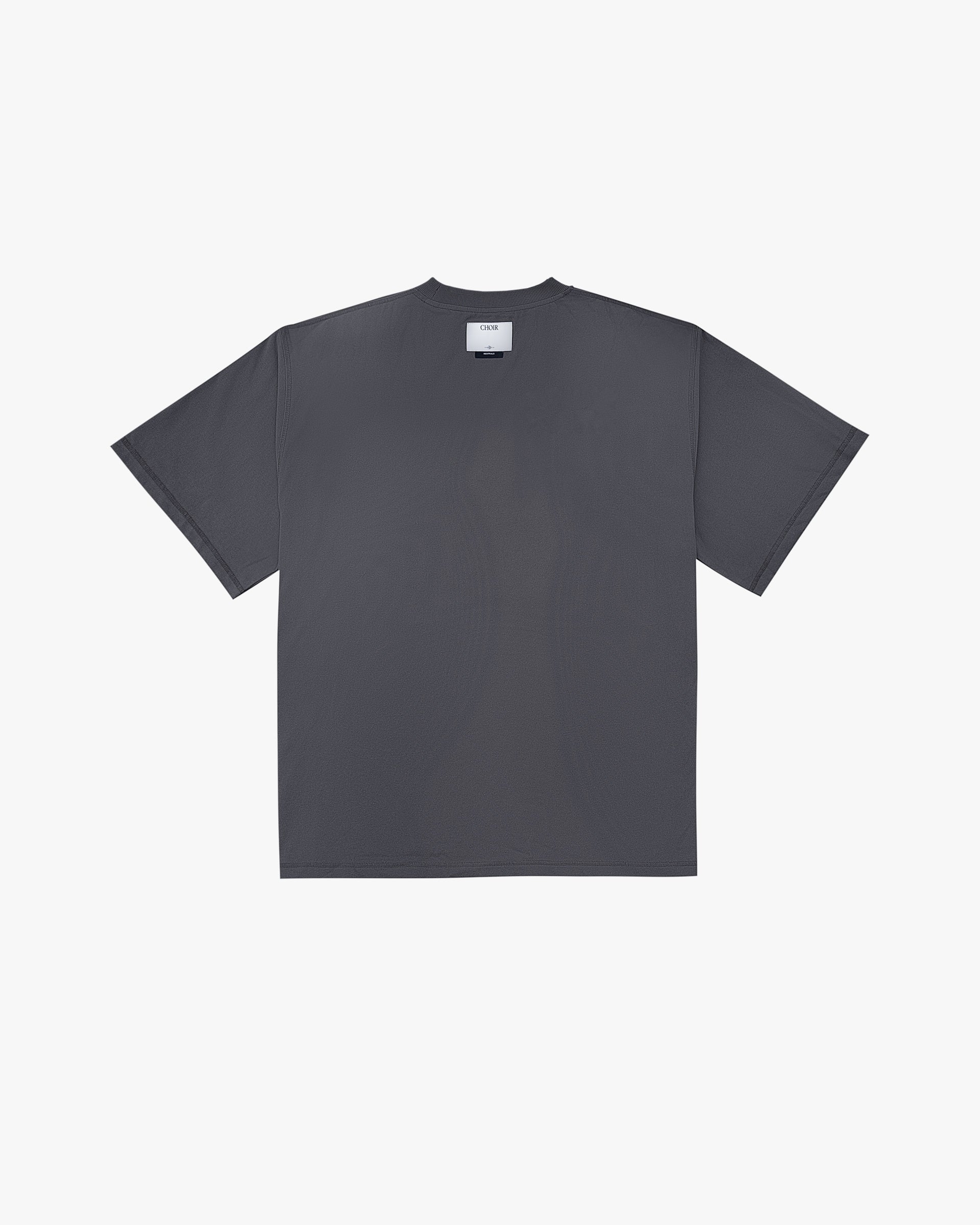 Neutrals Wide Tee - Gray