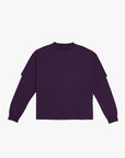 Layered Tee-Dark Purple