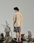 Collab Logo Shirt - Beige