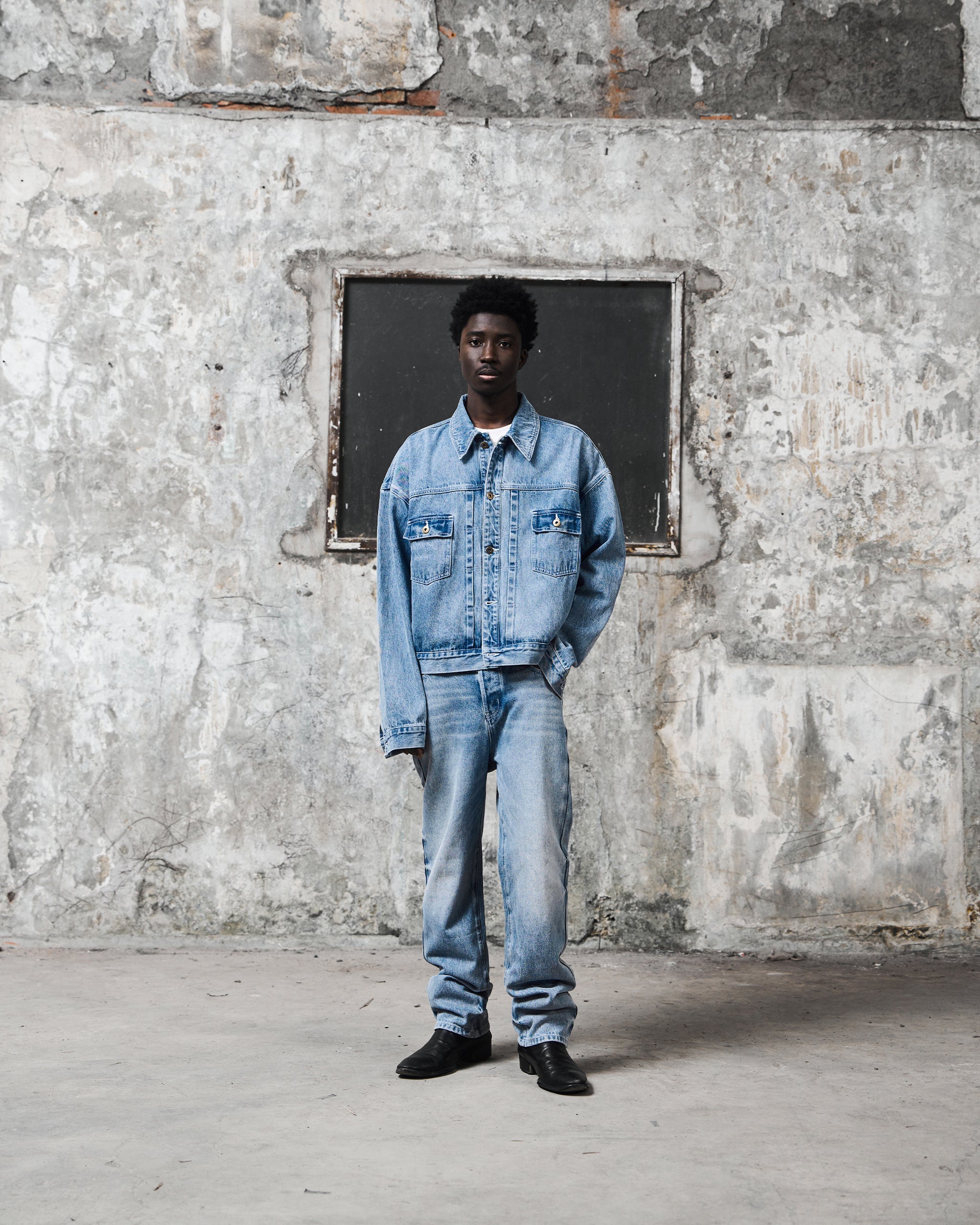 Retro Tunes Denim Jacket CHOIR - Main Image