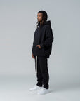 CHOIR NEUTRALS Hoodie Black Model