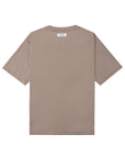 Choir Overlay Serif Monogram Logo Tee 圈型印花短袖踢恤 - BROWN