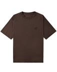 Choir Cursive Logo Tee 草寫繡花短袖踢恤 - BROWN