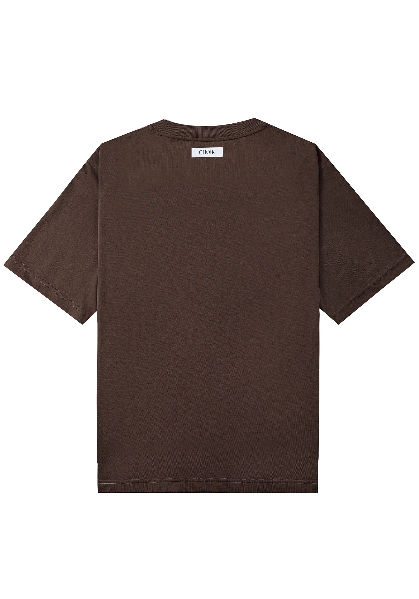 Choir Cursive Logo Tee 草寫繡花短袖踢恤 - BROWN