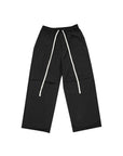Dart Pants 膝摺西裝褲 - Black