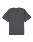 Button Tee 針織短袖 - Grey