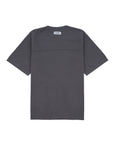 Button Tee 針織短袖 - Grey