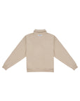 Knit Sweater 絲瓜領衛衣 - Beige