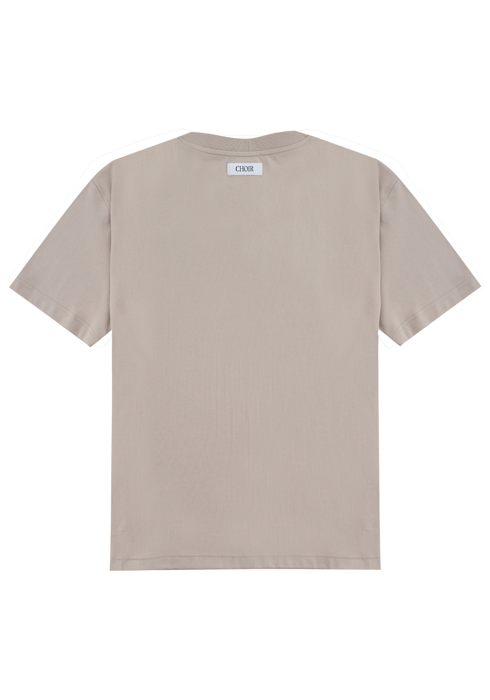 Choir Stampage Tee 印章踢恤 - GREY