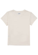 Logo T-Shirt  01 V領品牌T恤-Beige