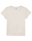 Logo T-Shirt  01 V領品牌T恤-Beige