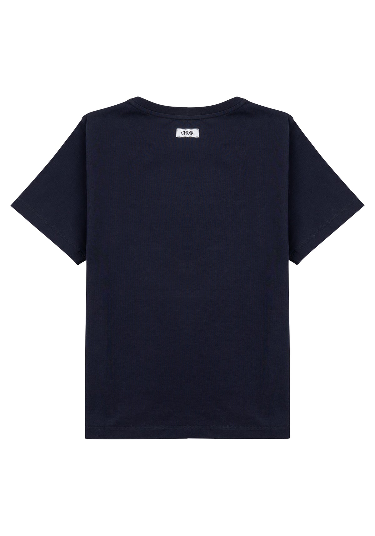 Logo T-Shirt  02 圓領品牌T恤-Navy