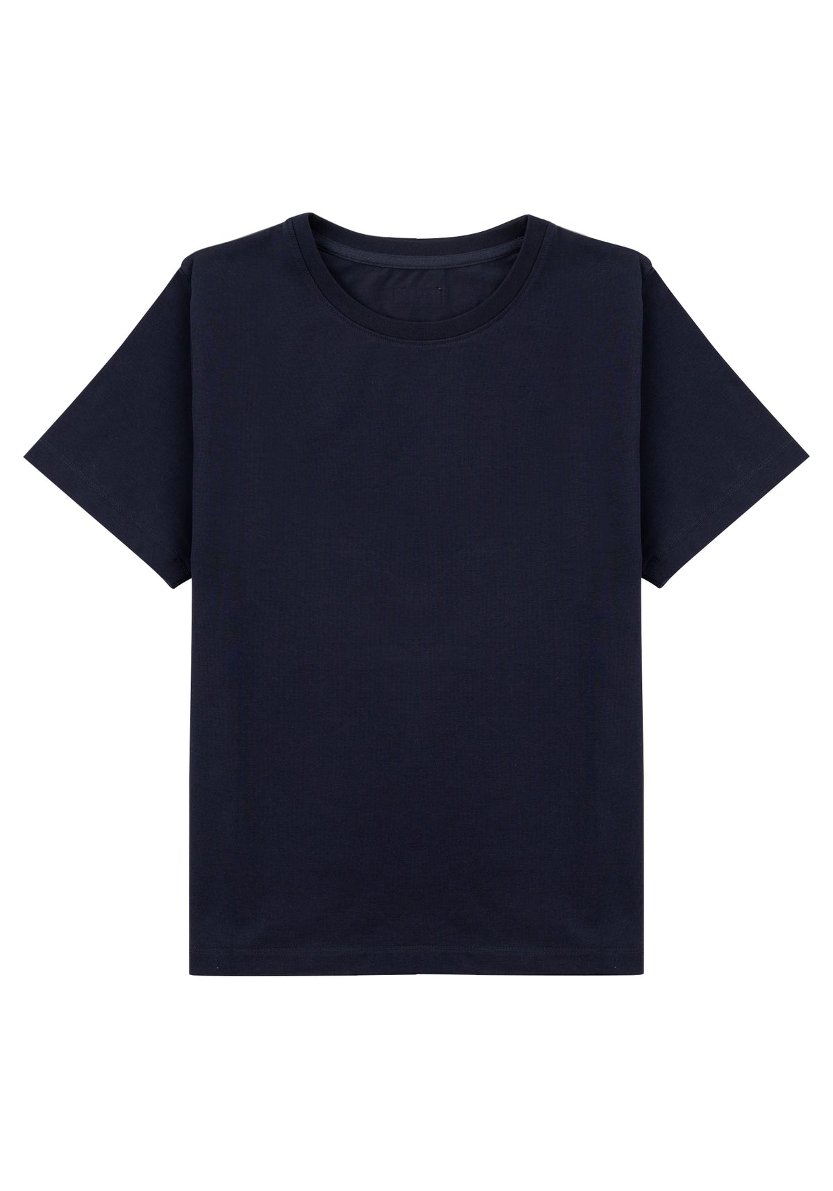 Logo T-Shirt  02 圓領品牌T恤-Navy
