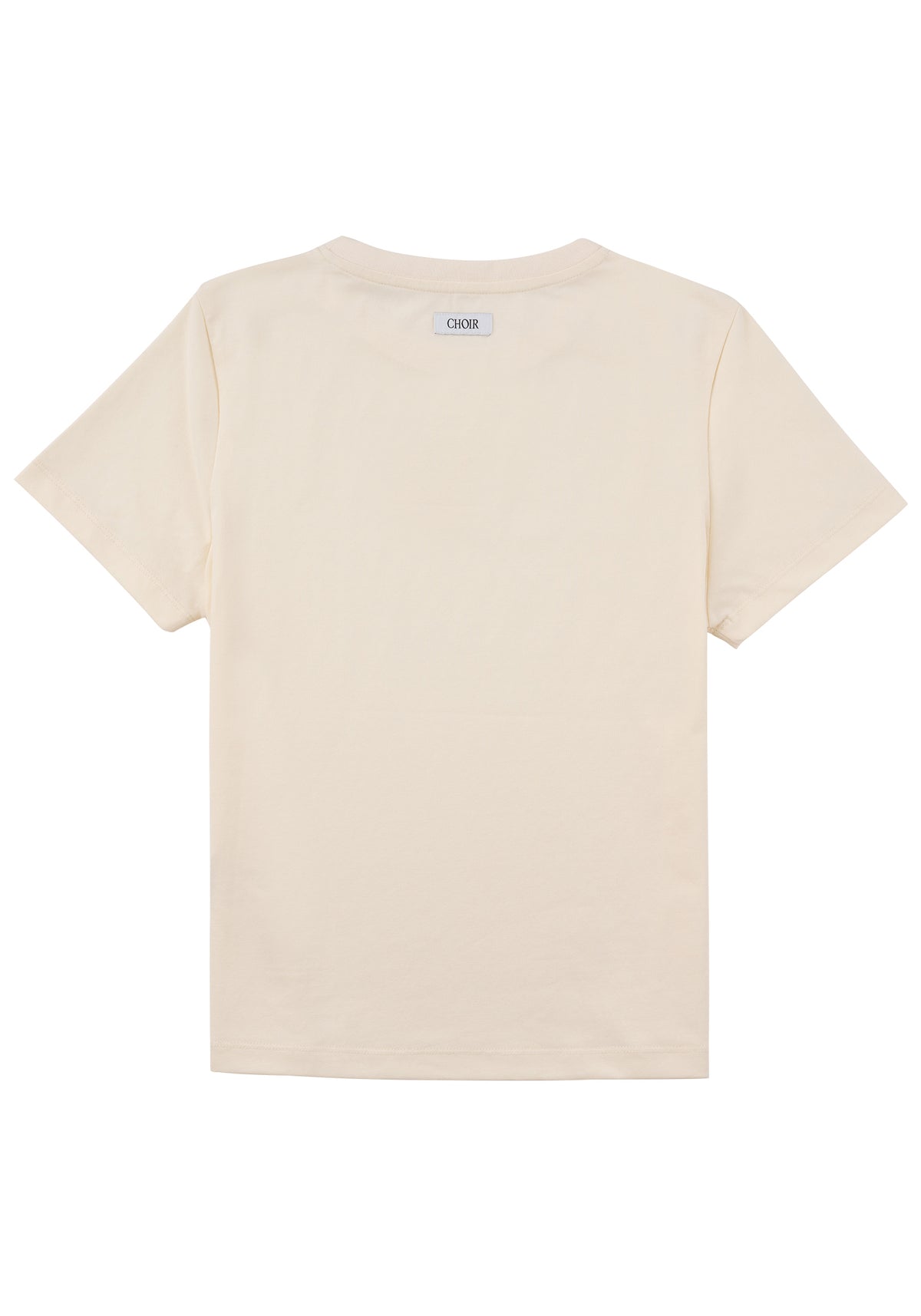 Logo T-Shirt  02 圓領品牌T恤-Beige