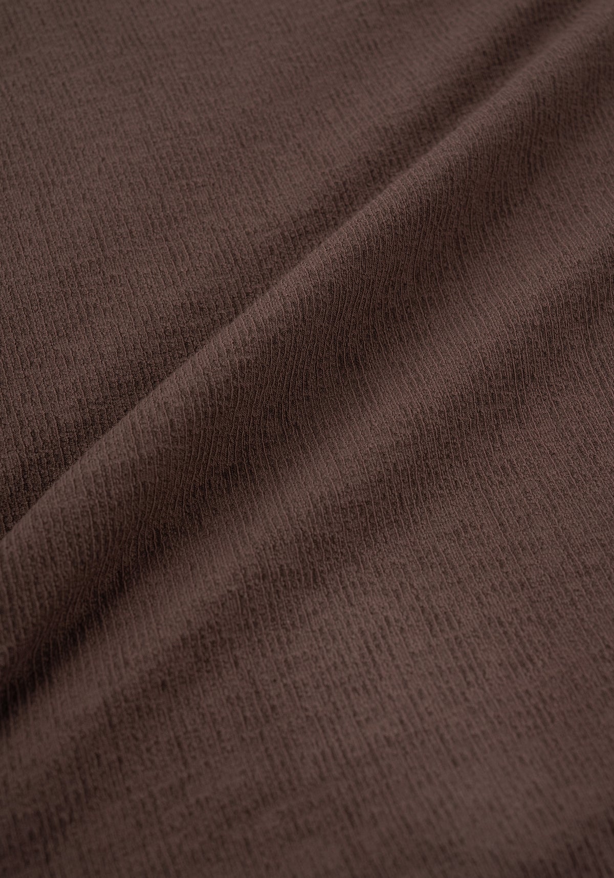 Scarf Collar Knit Top 領巾領針織上衣-Brown