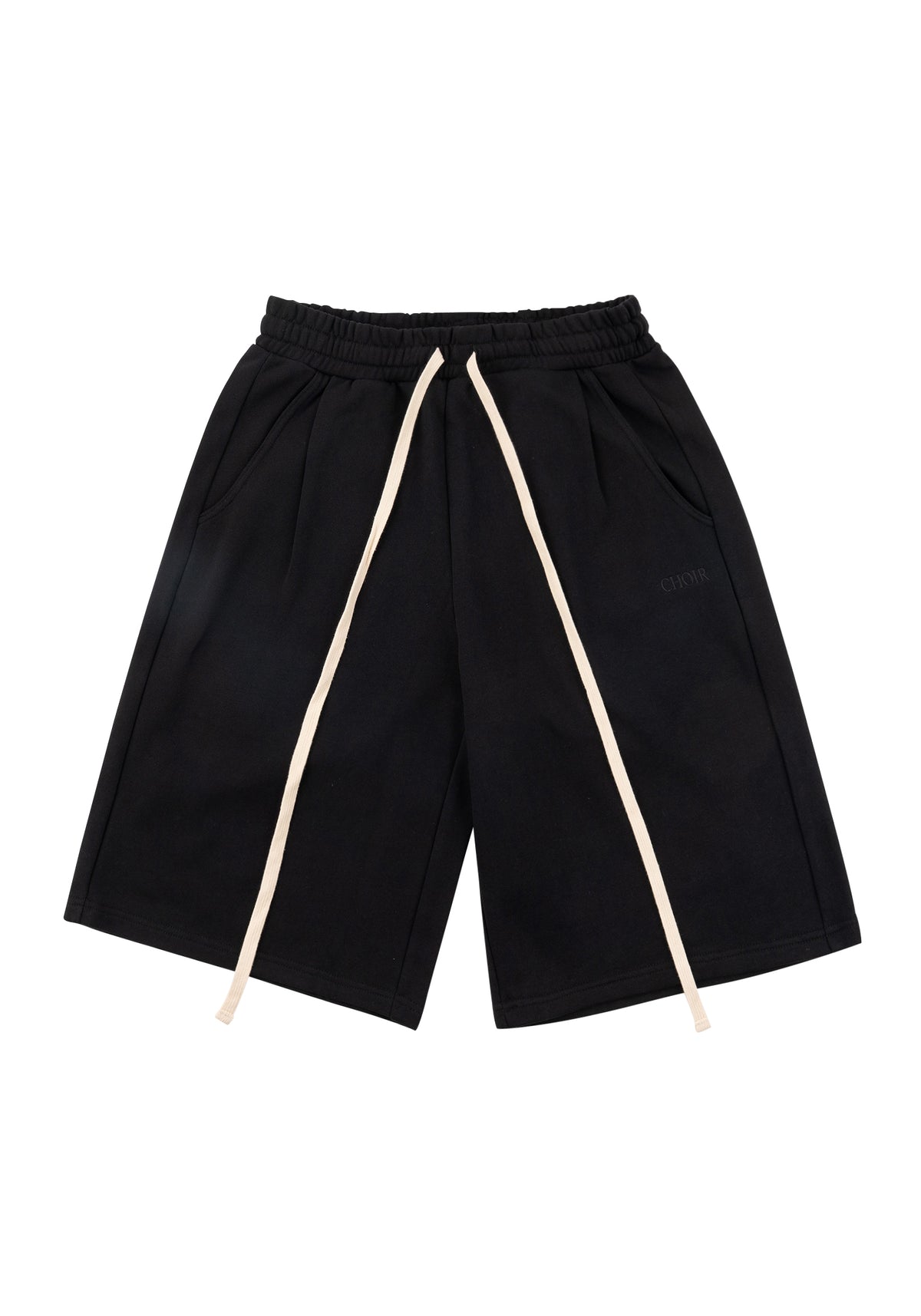Loose Sweat Shorts 寬鬆版型短褲-Black