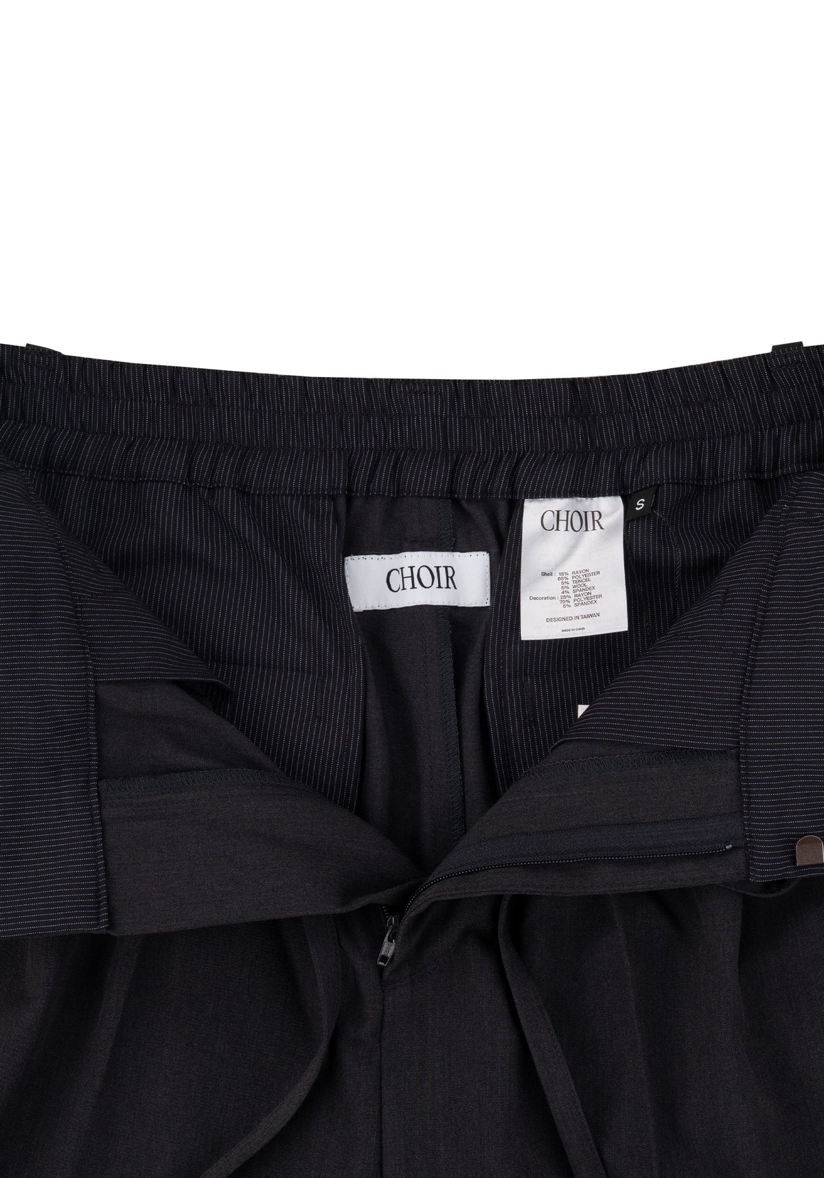 Relaxed Tailored Trousers 寬鬆西裝長褲-Gray