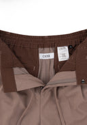 Relaxed Tailored Trousers 寬鬆西裝長褲-Brown