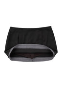 Two-Layer Skirt 雙層結構短裙-Gray