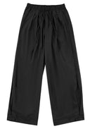Pull-On Wide Trousers 鬆緊寬版長褲-Gray