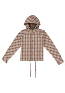 Raglan Hooded Shirt 拉克蘭連帽襯衫-Khaki