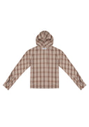 Raglan Hooded Shirt 拉克蘭連帽襯衫-Khaki